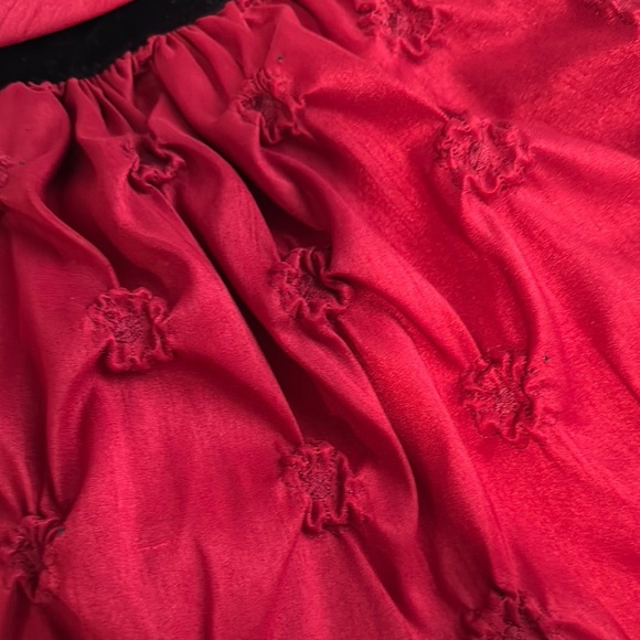 Cinderella Black and Red Ruffled Tiered Babydoll Dress - Picture 8 of 8